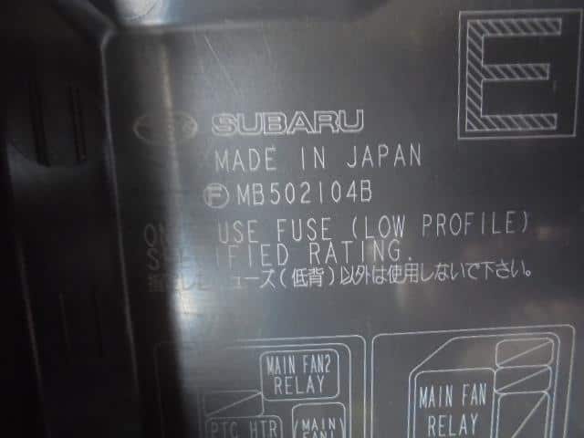 Fuse Box SUBARU Legacy 2010 DBA-BM9 82201AJ000 — photo 5