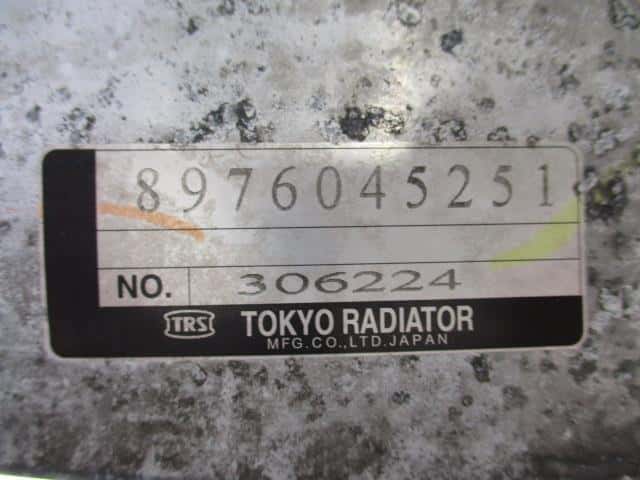 Intercooler ISUZU ISUZU LARGESIZE CAR 2006 PJ-CYJ51W6 8976045253 — photo 4