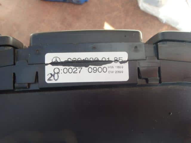 A/C Control Panel MERCEDES-BENZ Benz s class 2001 GF-220065 — photo 2