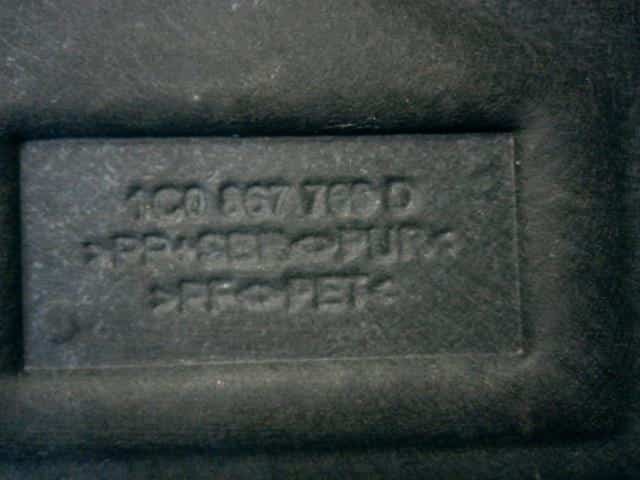 Cargo Cover VOLKSWAGEN New Beetle 2009 ABA-9CAZJ — photo 4