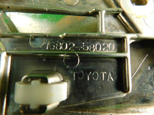 Rear Finish Panel TOYOTA Alphard 2005 TA-MNH15W 7681158040A0 — photo 4