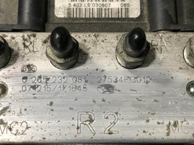 ABS Actuator SUBARU Impreza 2007 CBA-GH8 27594FG010 — photo 3