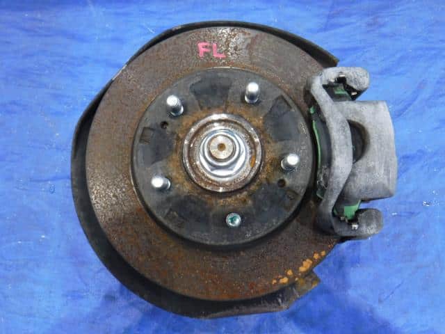 Front Left Knuckle Hub Assembly MITSUBISHI Pajero Mini 2011 ABA-H53A MR554725 — photo 1
