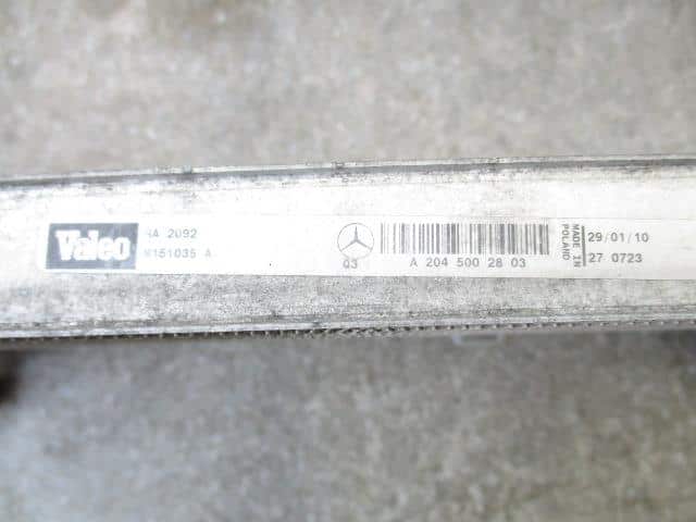 Radiator MERCEDES-BENZ Benz e class 2011 DBA-212254C A2045002803 — photo 5