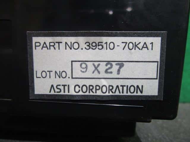 A/C Control Panel MAZDA Az wagon 2008 DBA-MJ23S 1A2061763 — photo 5
