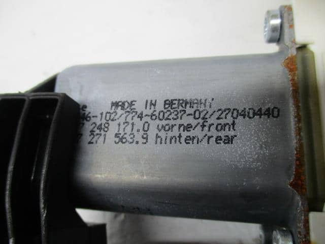 Rear Left Door Regulator BMW 5 Series 2011 DBA-FR30 72481710 — photo 5