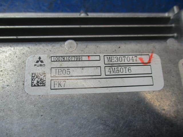 Engine Control Unit Mitsubishi Fuso Fighter Mignon 2010 PDG-FK71R — photo 4