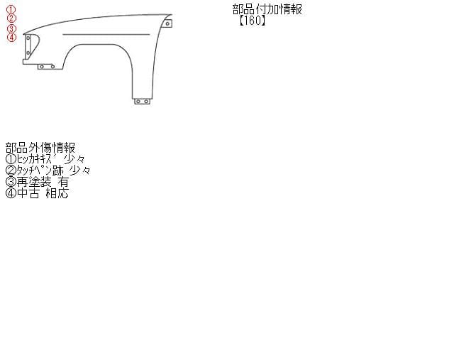 Left Fender Panel MAZDA Scrum 2004 GH-DG62W — photo 3