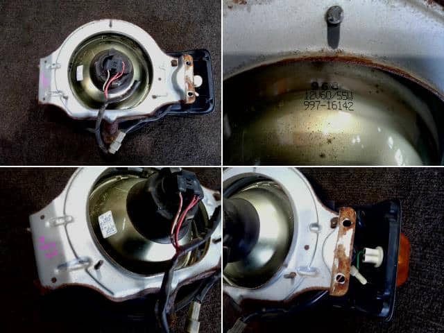 Right Headlight MAZDA Scrum 1996 V-DK51T ZZS451031 — photo 3