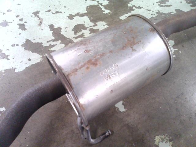 Exhaust Center Muffler TOYOTA Estima 2002 TA-ACR40 — photo 3