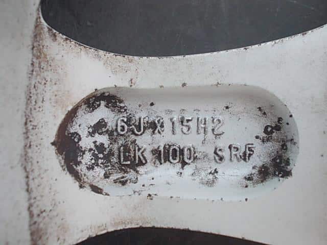 Wheel VOLKSWAGEN Golf 1999 GF-1JAGN — photo 2