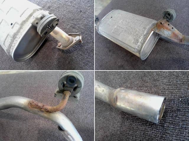 Rear Muffler MAZDA Laputa 2004 CBA-HP22S 1A6440100 — photo 3