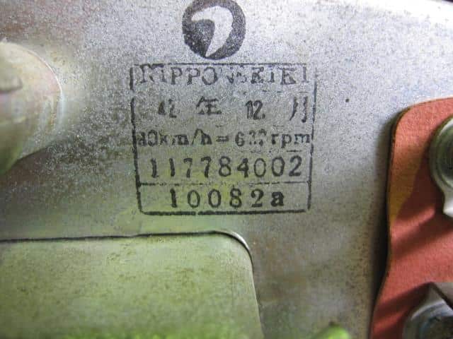 Speedometer SUBARU Subaru Others 1970 K111 — photo 4