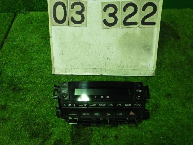 A/C Control Panel TOYOTA vellfire 2010 DBA-ANH25 — photo 1
