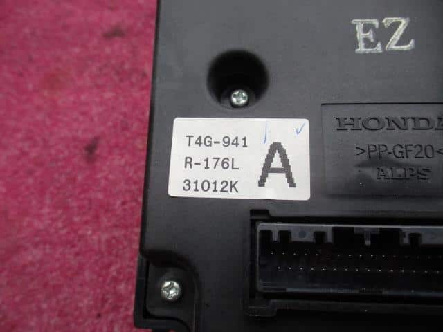 A/C Control Panel HONDA N-one 2012 DBA-JG1 — photo 4