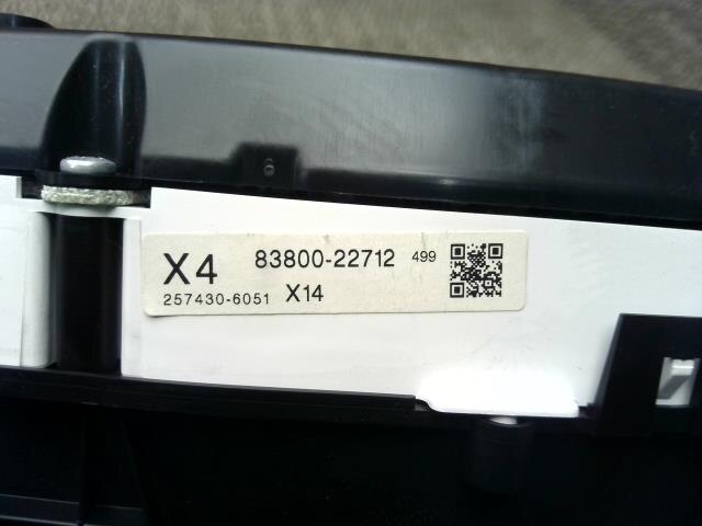 Speedometer TOYOTA Mark X 2008 DBA-GRX120 — photo 5