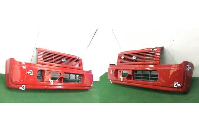 Front Bumper SUZUKI Lapin 2005 CBA-HE21S 7171175H01799 — photo 2