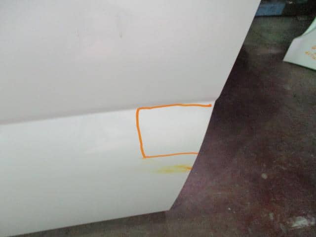 Front Left Door Assembly SUZUKI Kei 2007 CBA-HN22S — photo 5