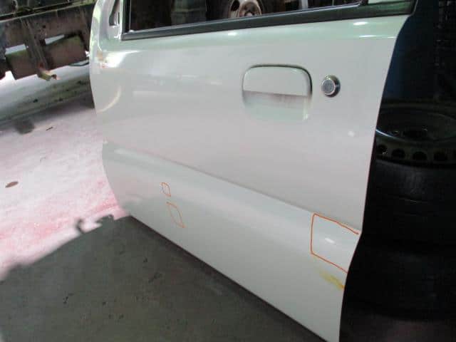 Front Left Door Assembly SUZUKI Kei 2007 CBA-HN22S — photo 3