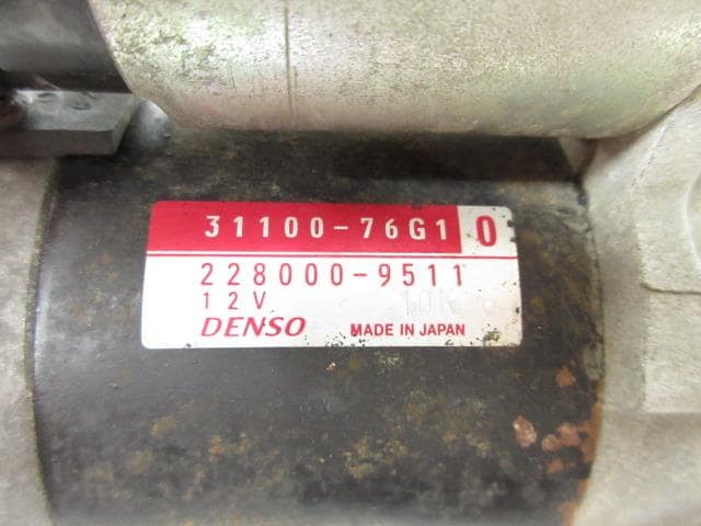 Starter SUZUKI Cervo 2008 DBA-HG21S 3110076G10 — photo 5