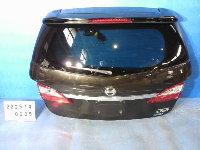 Back Door Assembly NISSAN Lafesta 2011 DBA-CWEFWN — photo 1