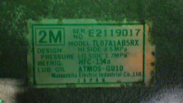 A/C Compressor HONDA Vamos 2007 ABA-HM1 — photo 4