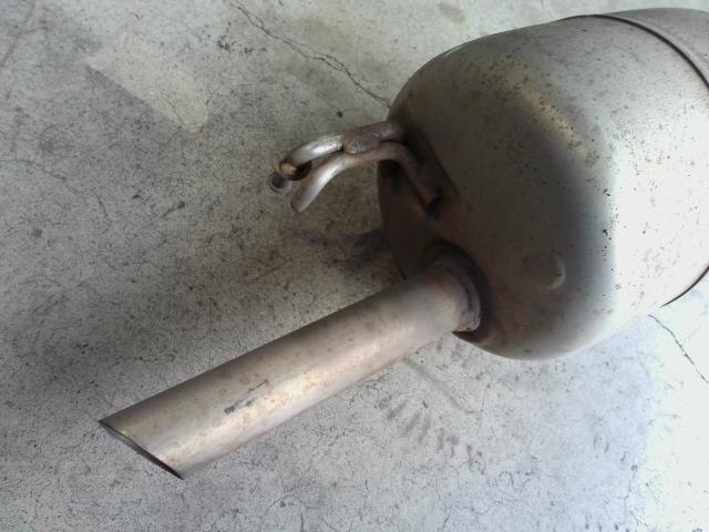 Rear Muffler TOYOTA Vitz 2014 DBA-KSP130 — photo 2