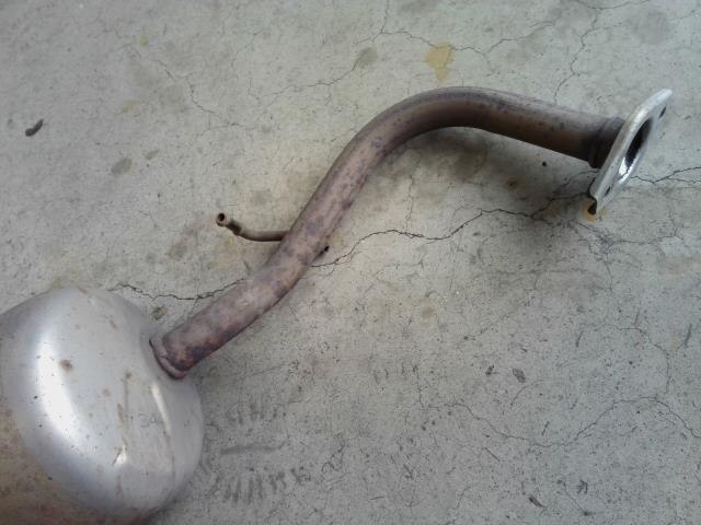 Rear Muffler TOYOTA Vitz 2014 DBA-KSP130 — photo 3