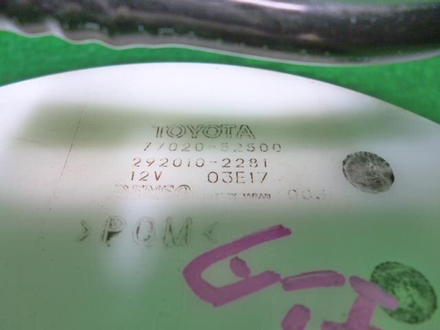 Fuel Pump TOYOTA Sienta 2021 DBA-NSP170G — photo 4