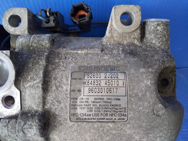 A/C Compressor NISSAN Bluebird 1996 E-EU14 — photo 3