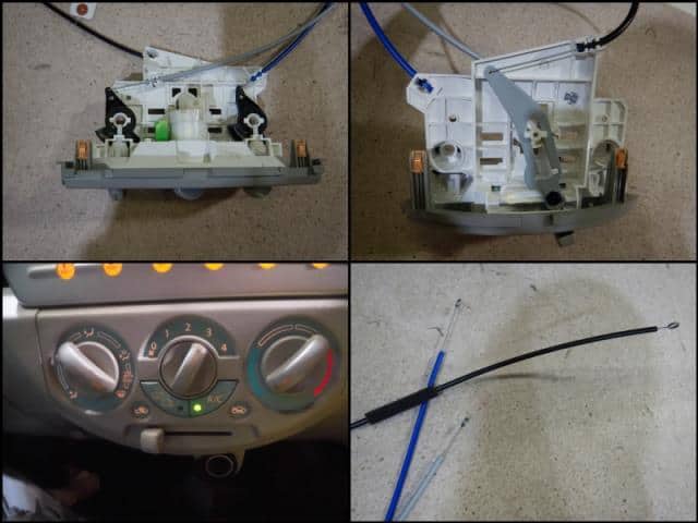A/C Control Panel SUZUKI Alto 2014 DBA-HA35S 7440062P10A4R — photo 3