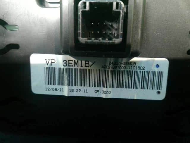 Speedometer NISSAN Leaf_ 2012 ZAA-AZE0 — photo 7