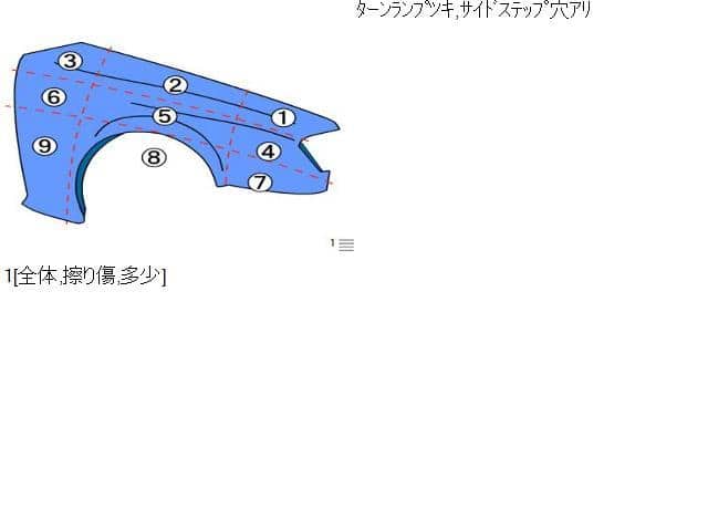 Right Fender Panel NISSAN Lafesta 2011 DBA-CWEFWN — photo 4