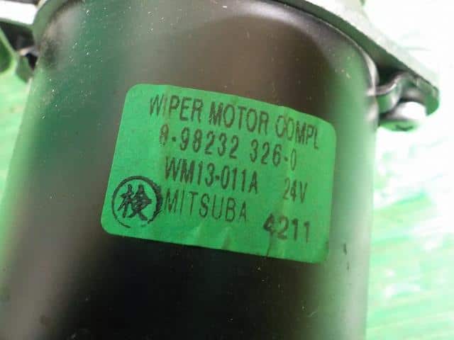 Front Wiper Motor ISUZU ISUZU LARGESIZE CAR 2014 QKG-CXZ77AT 8982323260 — photo 4