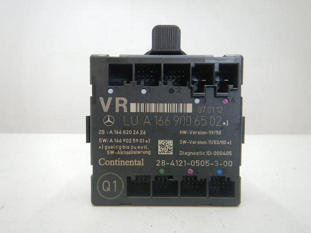 Control Unit MERCEDES-BENZ Benz b class 2012 DBA-246242 A1669006502 — photo 1