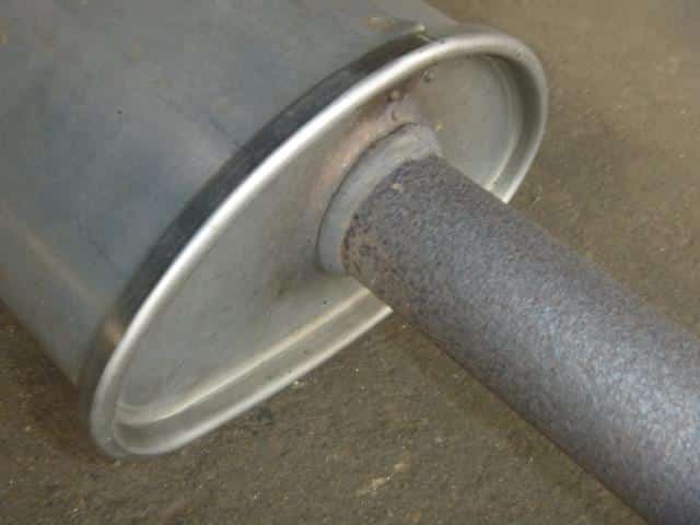 Exhaust Center Muffler NISSAN March 2002 UA-AK12 — photo 5