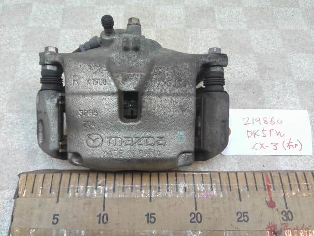 Front Right Caliper MAZDA 2015 LDA-DK5FW B4Y03398ZB — photo 1