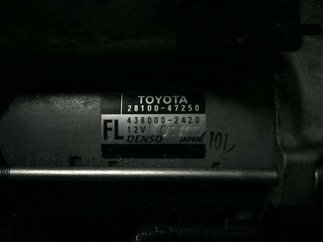 Starter TOYOTA Spade 2016 DBA-NSP141 — photo 1