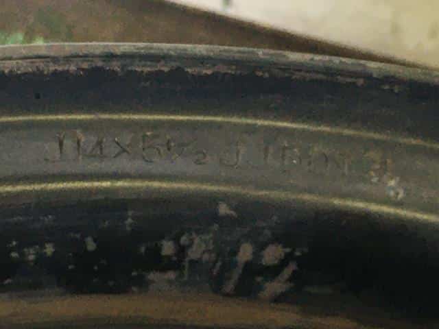 Wheel SUBARU Impreza 1999 GF-GF1 — photo 2