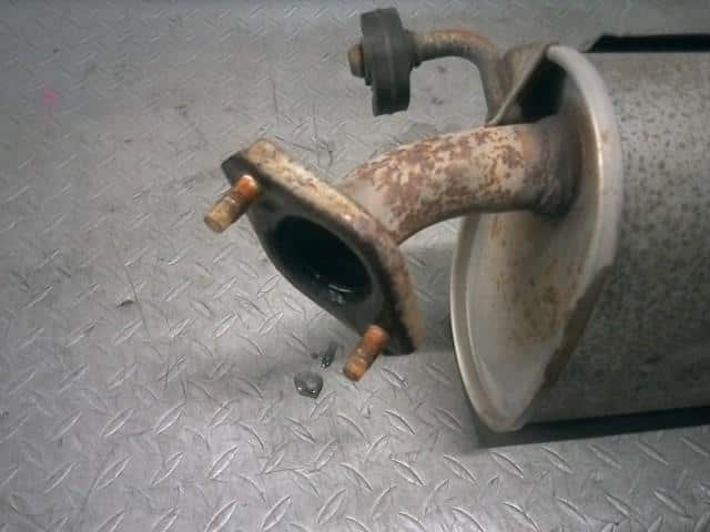 Rear Muffler SUZUKI Kei 2006 CBA-HN22S 1430083GU0 — photo 3