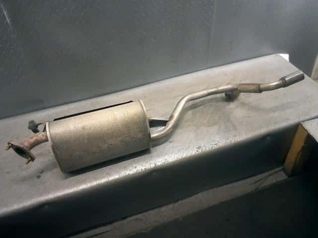 Rear Muffler SUZUKI Kei 2006 CBA-HN22S 1430083GU0 — photo 2