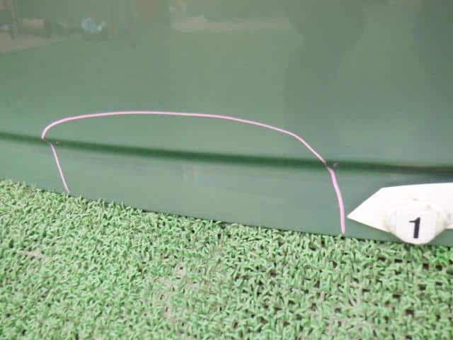 Back Door Assembly SUBARU R2 2004 CBA-RC1 60809KG0109P — photo 3