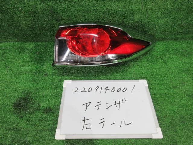 Right Tail Light MAZDA Atenza 2013 LDA-GJ2FP GHK151150B — photo 1