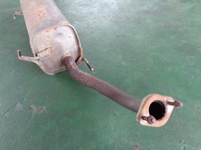 Rear Muffler NISSAN Tiida Latio 2005 DBA-SC11 — photo 2
