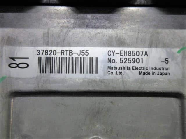 Engine Control Unit HONDA Step Wagon 2006 DBA-RG4 37820RTBJ55 — photo 3