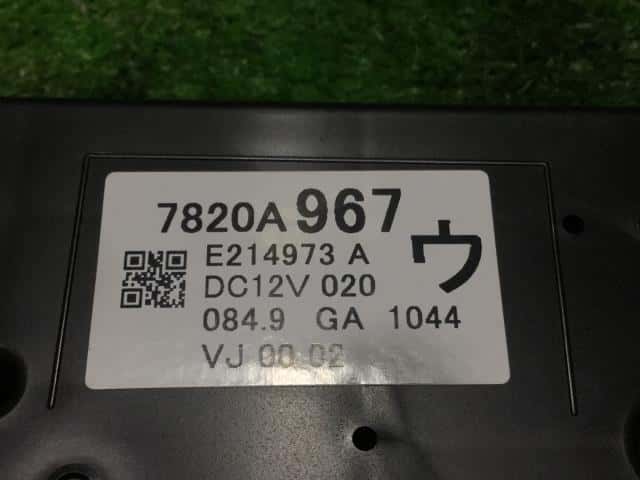 A/C Control Panel MITSUBISHI 2019 3DA-GK9W 7820A967 — photo 3