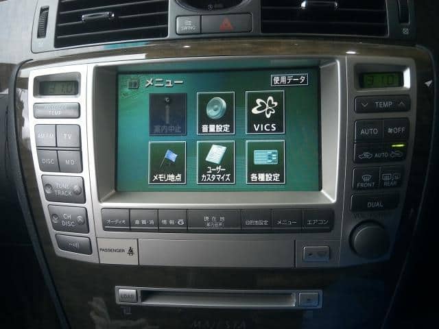 Car Navigation TOYOTA Crown Majesta 2005 DBA-UZS187 8642130010 — photo 3