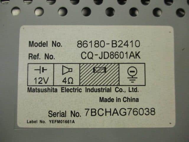 Audio DAIHATSU Move 2007 DBA-L175S — photo 4