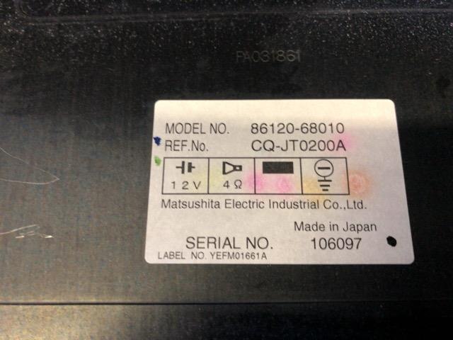 Audio TOYOTA Wish 2003 UA-ZNE14 — photo 2
