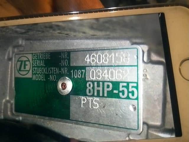 Automatic Transmission AUDI Audi a8 2014 ABA-4HCTGF — photo 4